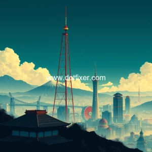 Artistic representation for Itochu vs fujitsu: a 2023