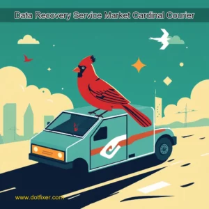 Artistic representation for Data Recovery Service Market Cardinal Courier