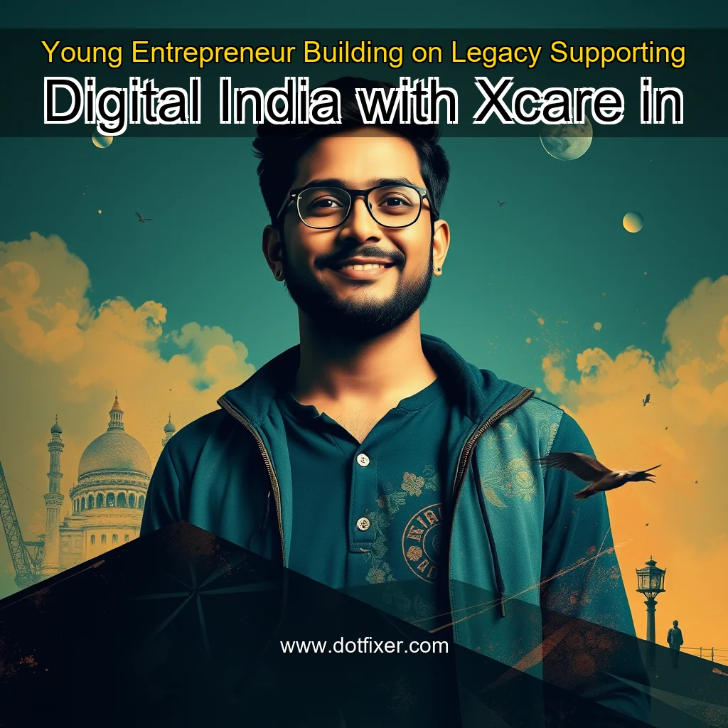 Read more about the article Young Entrepreneur Building on Legacy Supporting Digital India with Xcare  in