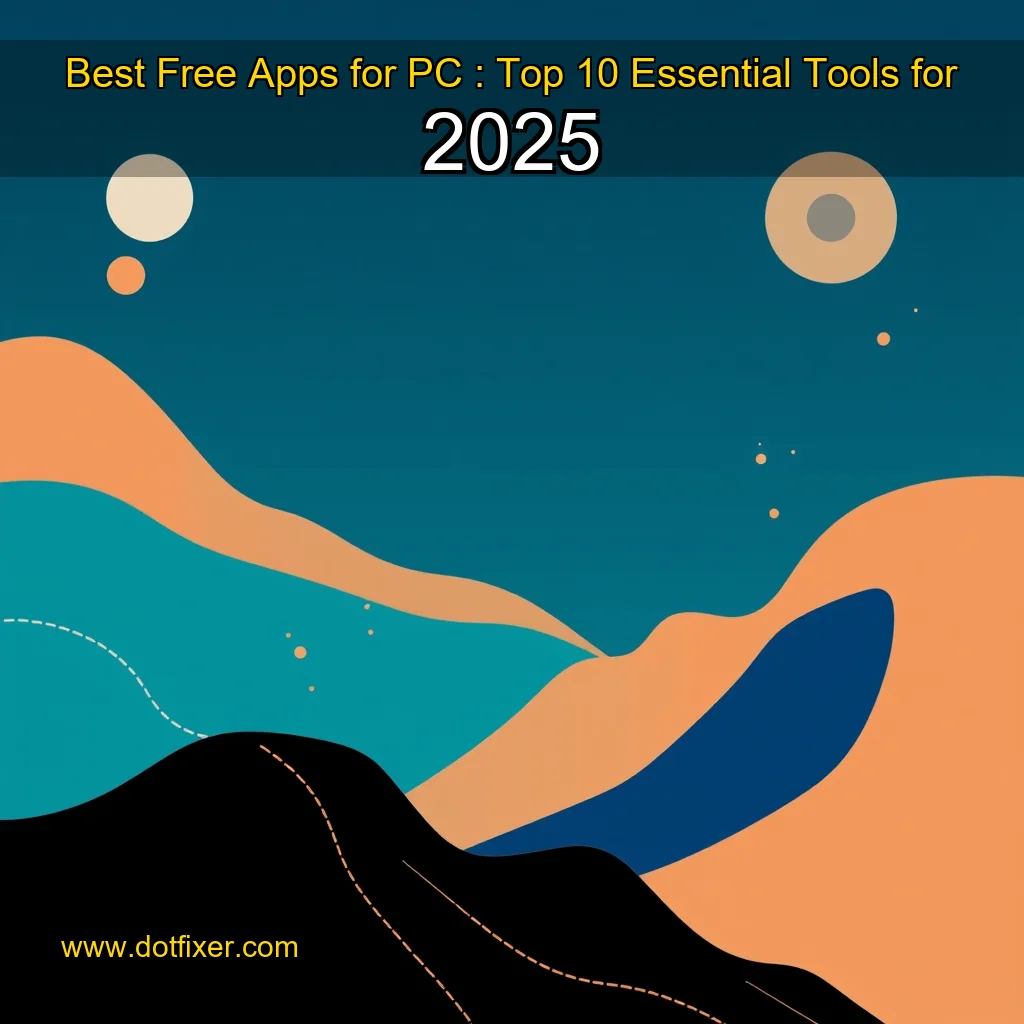 Read more about the article Best Free Apps for PC : Top 10 Essential Tools for 2025