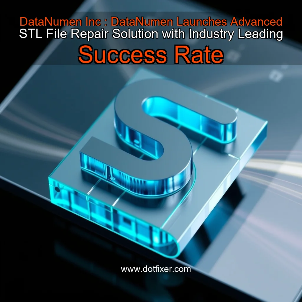 Read more about the article DataNumen  Inc : DataNumen Launches Advanced STL File Repair Solution with Industry  Leading Success Rate