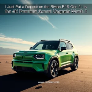 Read more about the article I Just Put a Deposit on the Rivian R1S Gen 2 : Is the 4K Premium Sound Upgrade Worth It