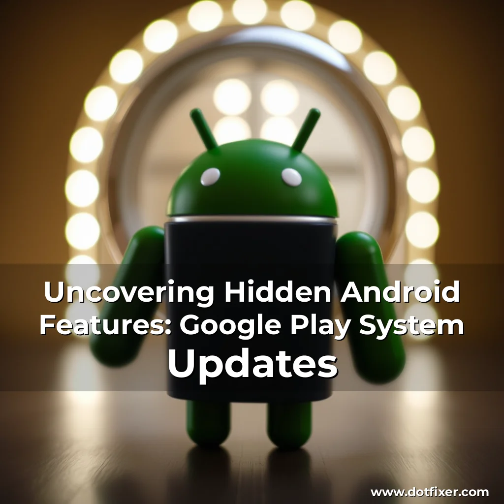 Read more about the article Uncovering Hidden Android Features: Google Play System Updates