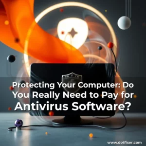 Artistic representation for Protecting Your Computer: Do You Really Need to Pay for Antivirus Software?