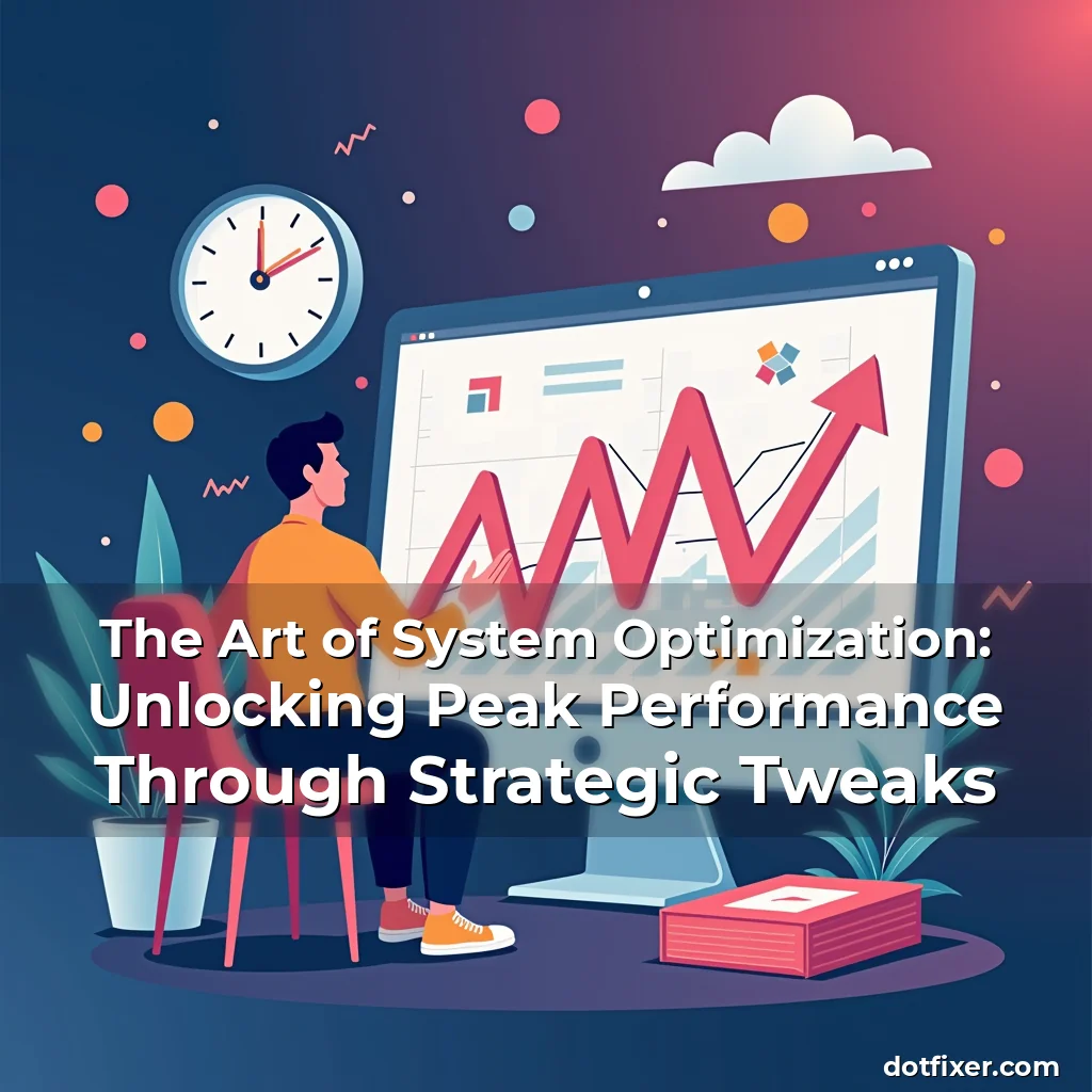 Read more about the article The Art of System Optimization: Unlocking Peak Performance Through Strategic Tweaks