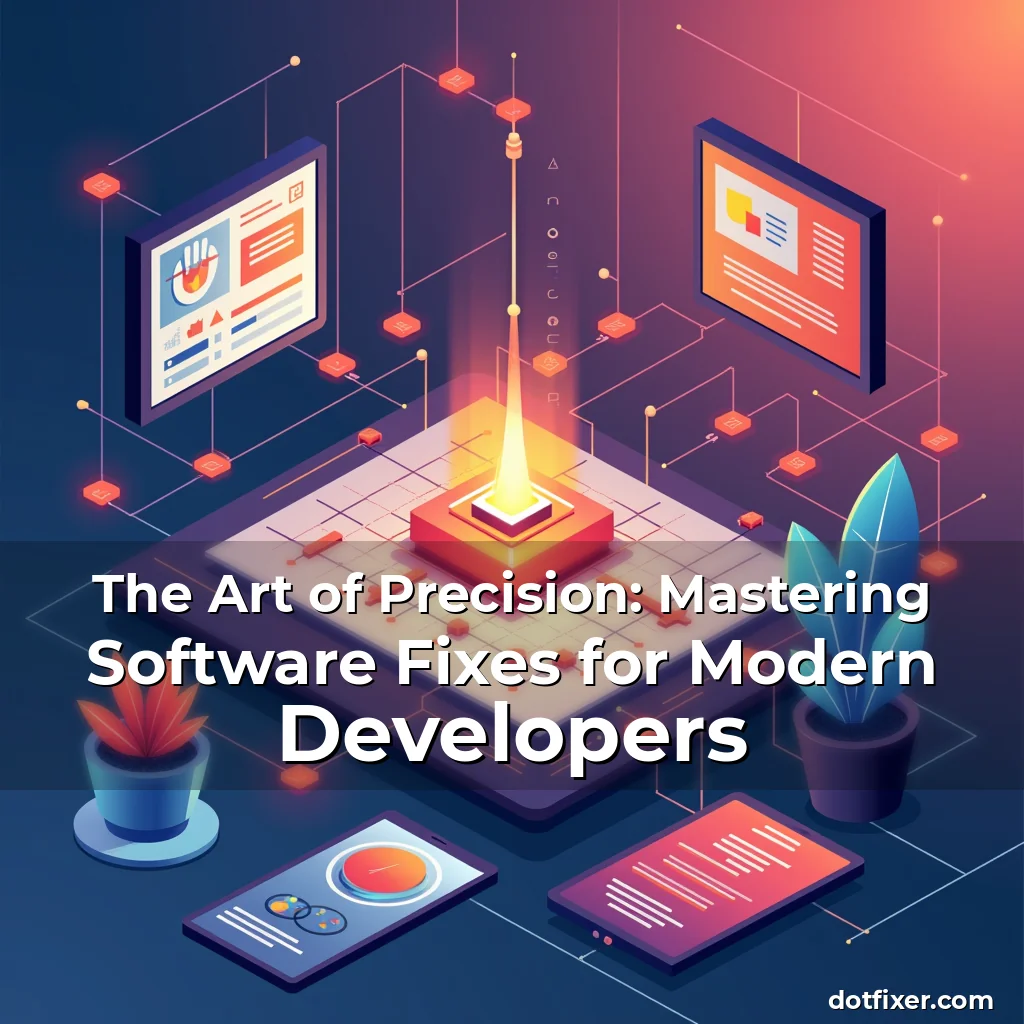 Read more about the article The Art of Precision: Mastering Software Fixes for Modern Developers