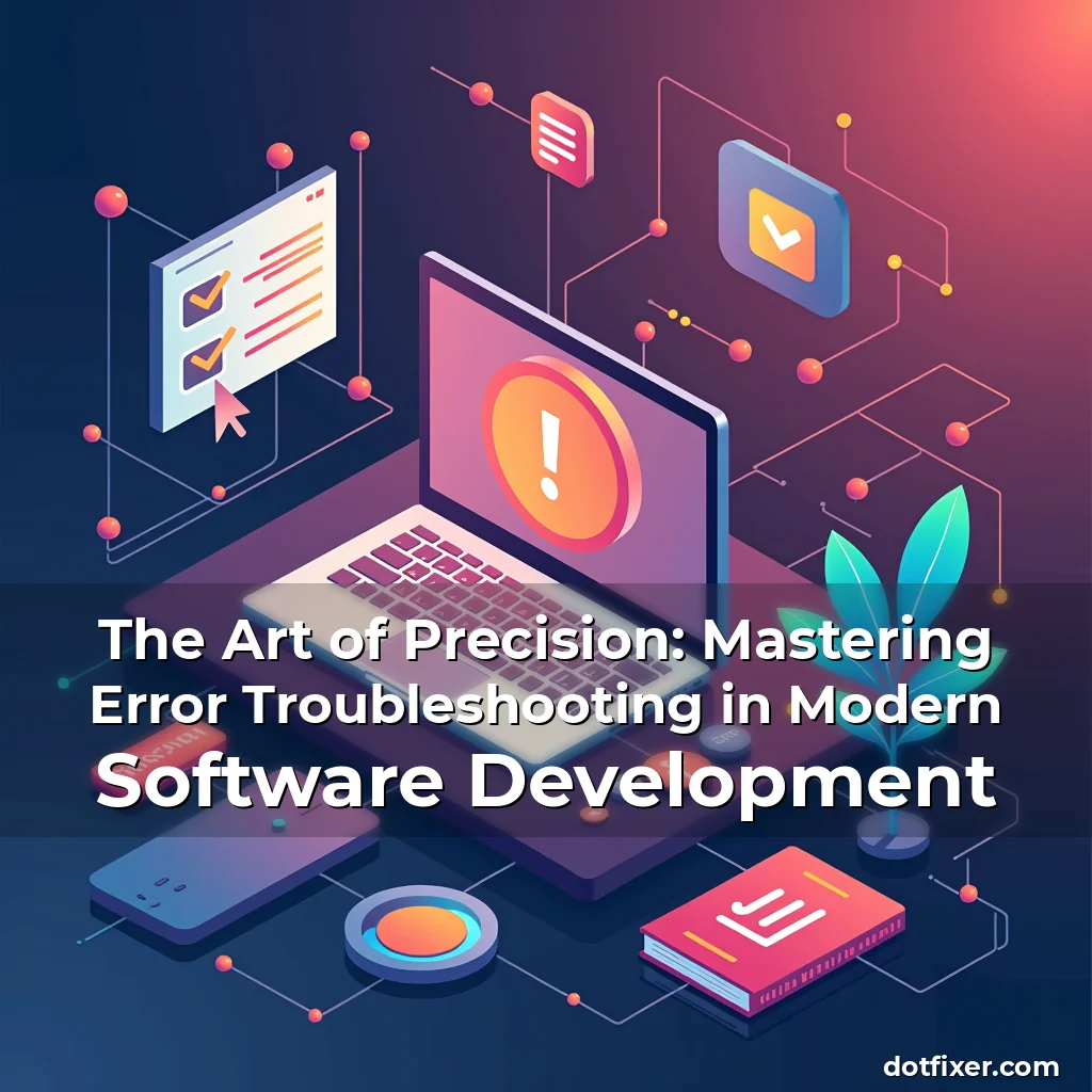 Read more about the article The Art of Precision: Mastering Error Troubleshooting in Modern Software Development