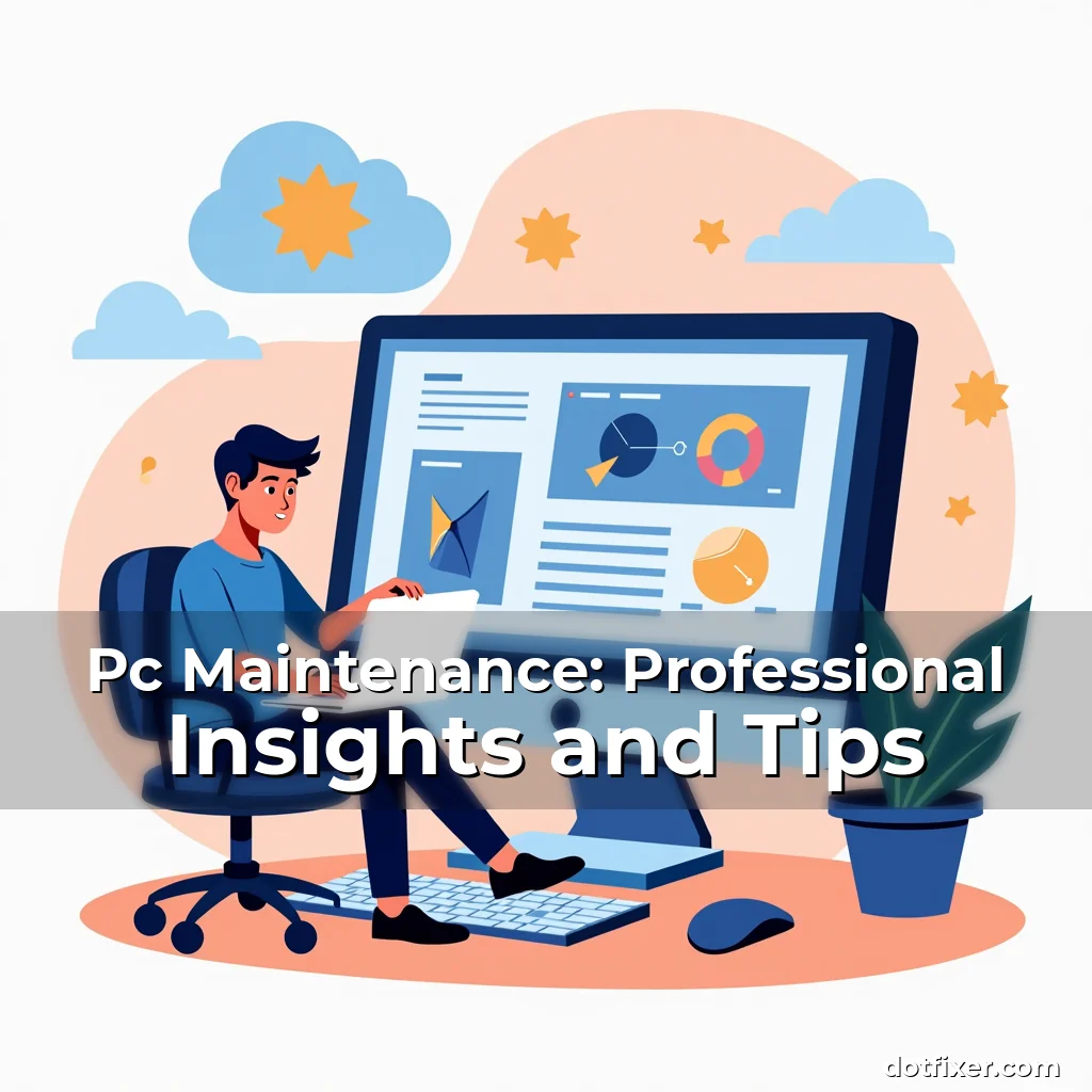 Artistic representation for Pc Maintenance: Professional Insights and Tips