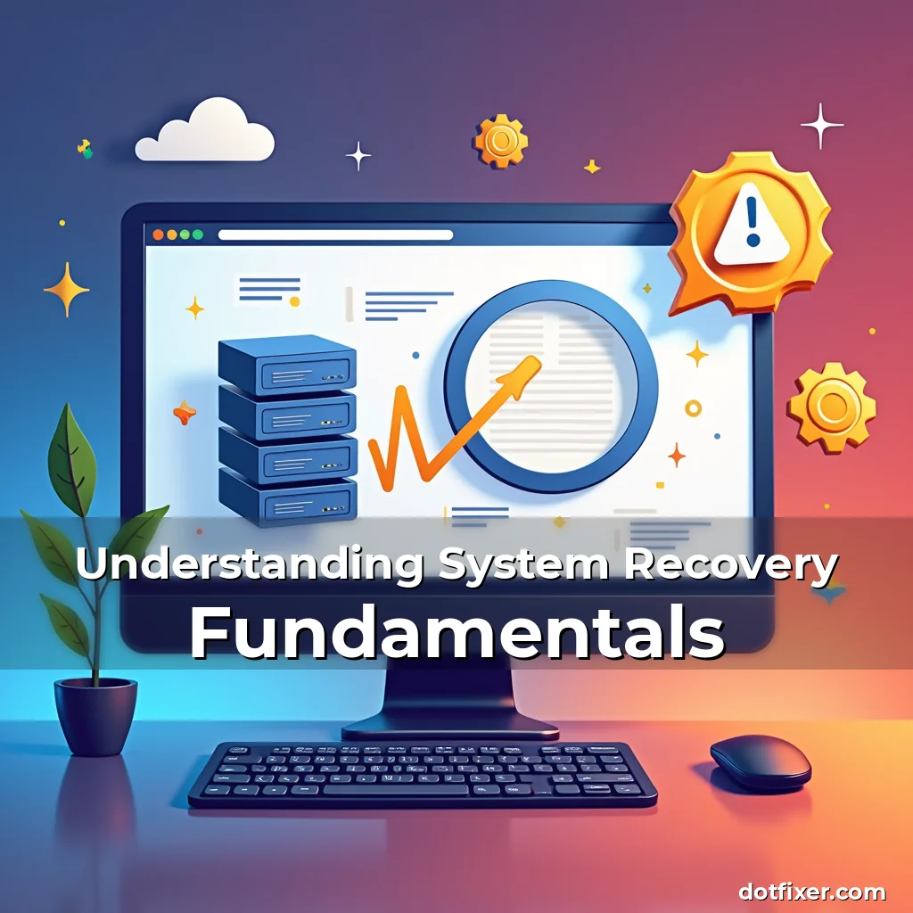 Artistic representation for Understanding System Recovery Fundamentals