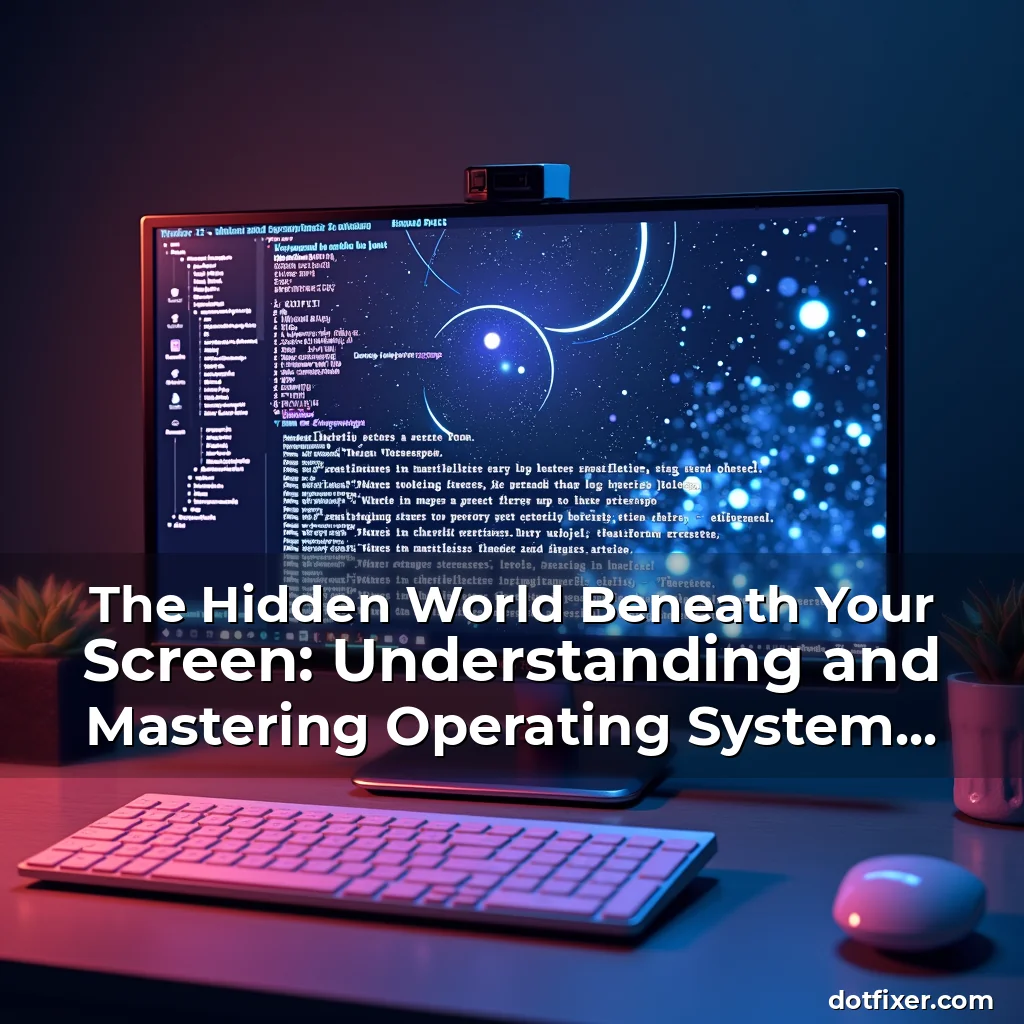 Artistic representation for The Hidden World Beneath Your Screen: Understanding and Mastering Operating System Errors