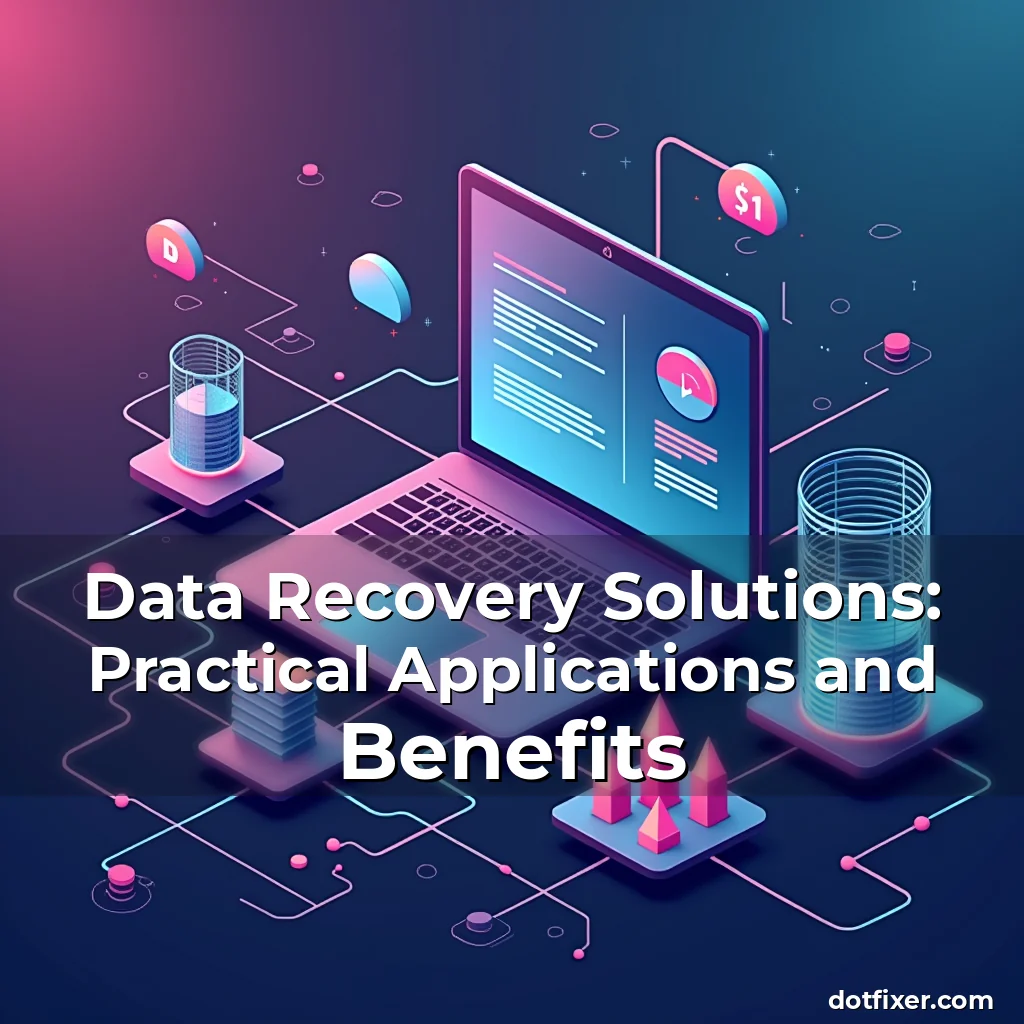 Artistic representation for Data Recovery Solutions: Practical Applications and Benefits