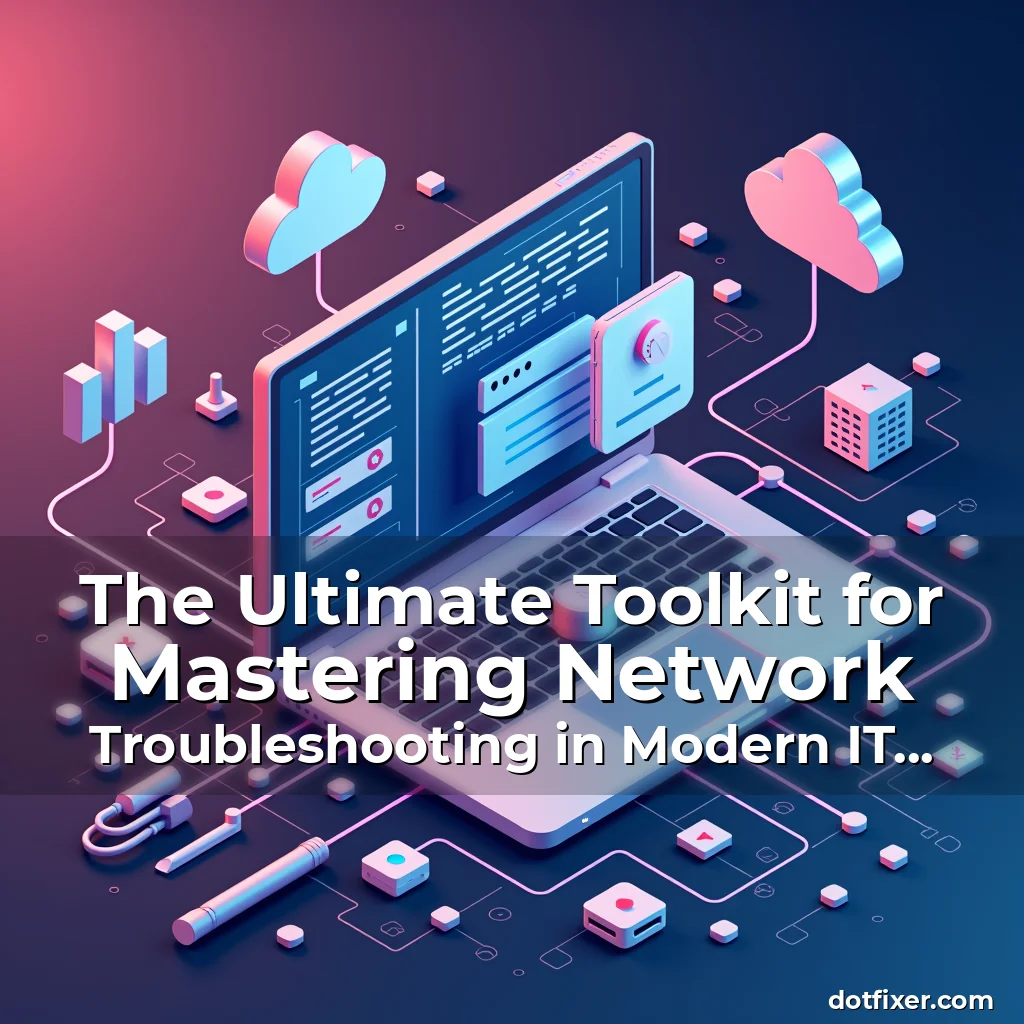 Artistic representation for The Ultimate Toolkit for Mastering Network Troubleshooting in Modern IT Environments