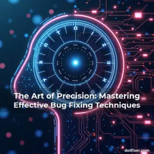 Artistic representation for The Art of Precision: Mastering Effective Bug Fixing Techniques
