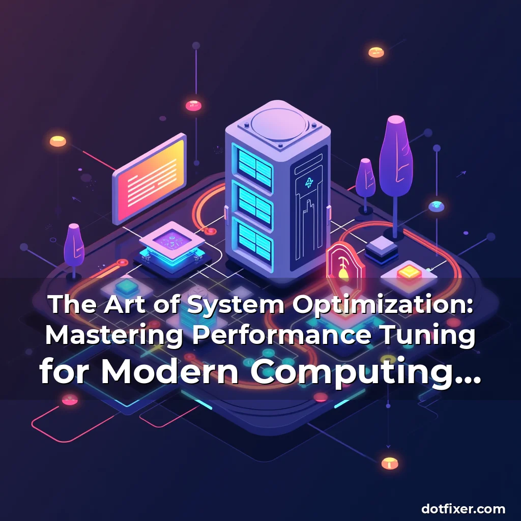 Artistic representation for The Art of System Optimization: Mastering Performance Tuning for Modern Computing Environments